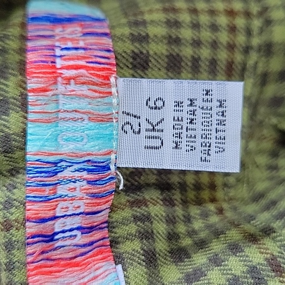 Urban Outfitters Green Plaid Trousers - Picture 10 of 13